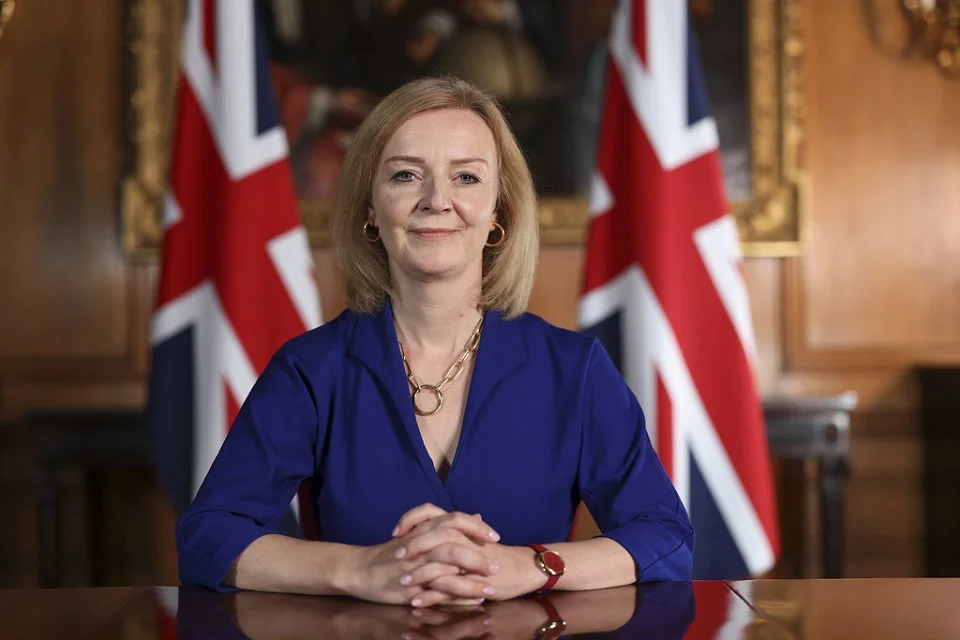 Photographer: Simon Dawson / No10 Downing StreetPosted by: Foreign, Commonwealth & Development Office and The Rt Hon Elizabeth Truss MP, OGL 3, via Wikimedia Commons